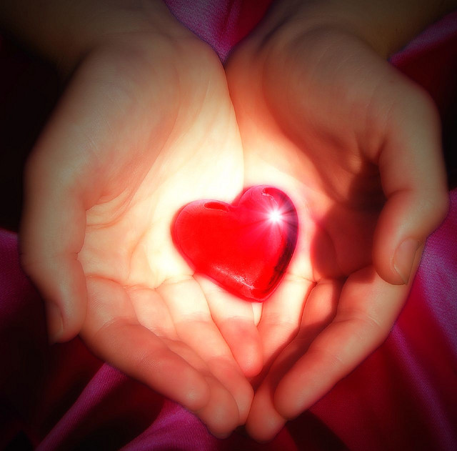 her heart is in your hands